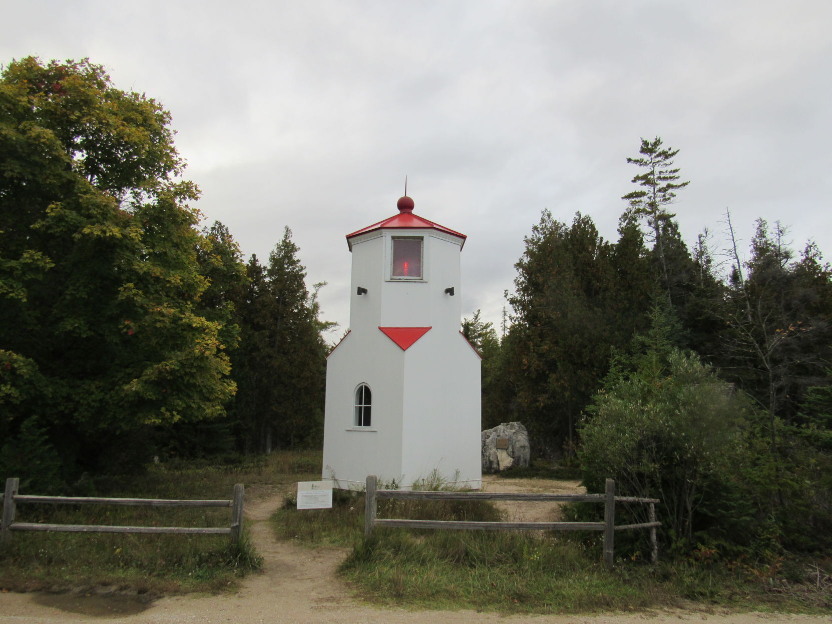 Door County lighthouses and range lights